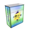 Trade show display led light box tension fabric table
