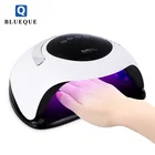 BLUEQUE high power 120w UV LED nail lamp for nail salon nail dryer machine
