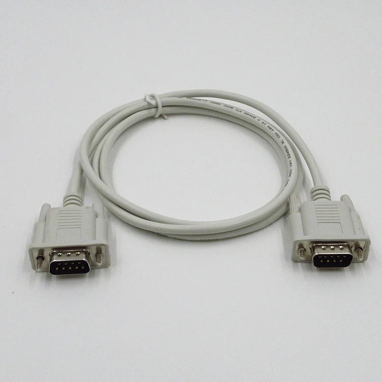 1.5m DB9 male to male rs232 null modem cable