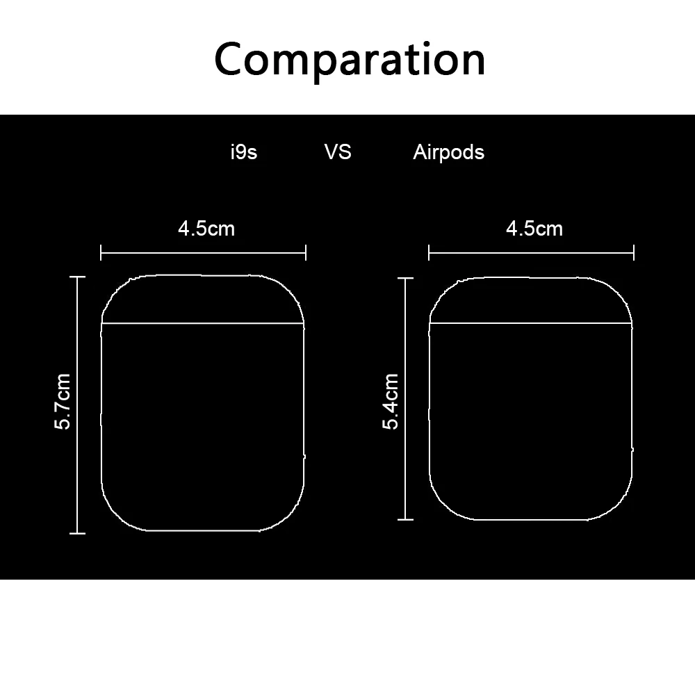 Customize Logo wireless earbuds headphones i7 mini i7s i8x i9s i11 i12 i13 tws headset BT tws earphones with charging case - ANKUX.COM