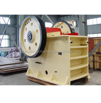 Construction waste crusher machine / jaw crusher for stone crushing plant