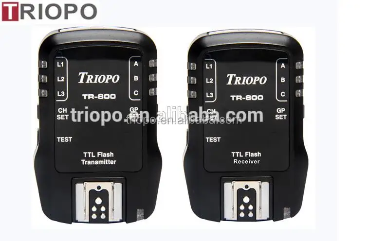 TRIOPO TR-800 TTL remote wireless HSS 1/8000S Flash Trigger TRIOPO TR-800 TTL remote wireless HSS 1/8000S Flash Trigger