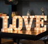 DIY Proposal Wedding Holiday Bar Party Plastic Marquee Decor LED Alphabet Sign Letter Lights