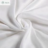hotel use bedding set 100% cotton white satin finished plain twill fabric