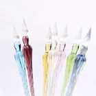 Wholesale Stock Small Order Colorful Art Pen Creative Glass pen gifts