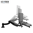 Adjustable design universal gas spring desktop monitor mount