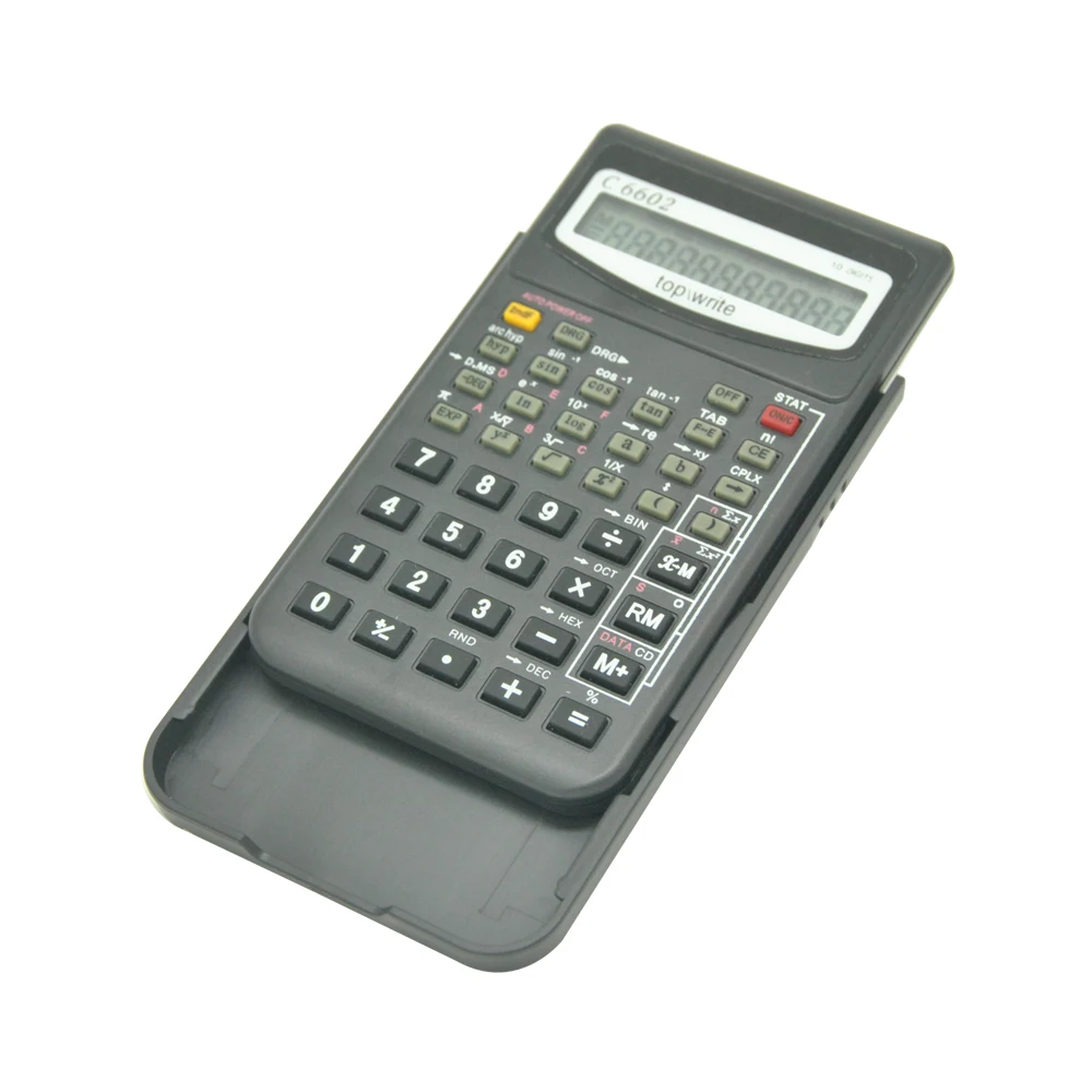 PN-2414 56 функция калькулятор, 10 цифр дисплей слайд калькулятор, рекламный калькулятор для школы