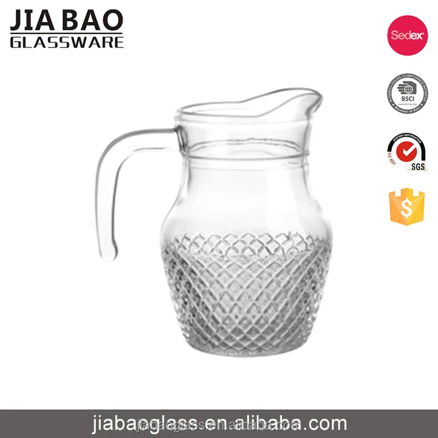 hot selling low price iced tea pitcher arabic style glass milk