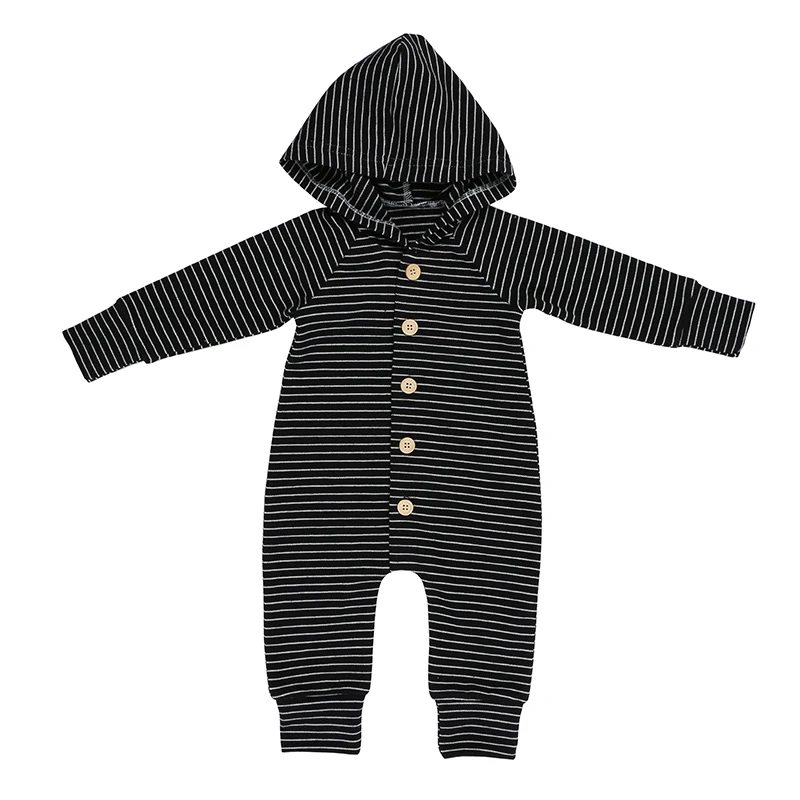 Cotton Baby Boy Romper Jumpsuit Wholesale Long Sleeve White Black Striped Boy HoodedJumpsuit Infant Boy Romper, Picture
Cotton Baby Boy Romper Jumpsuit Wholesale Long Sleeve White Black Striped Boy HoodedJumpsuit Infant Boy Romper, Picture