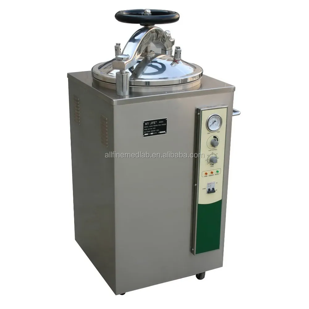 Full stainless steel vertical type manufacture price steam sterilizer price,autoclave