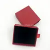 Custom Red Small Packaging Cardboard Jewelry Ring Christmas Gift Paper Box