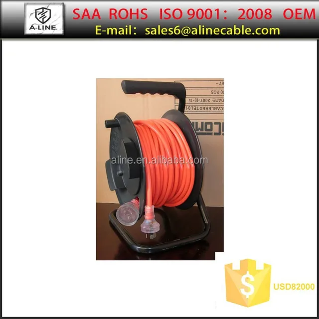 cable reel extension cord