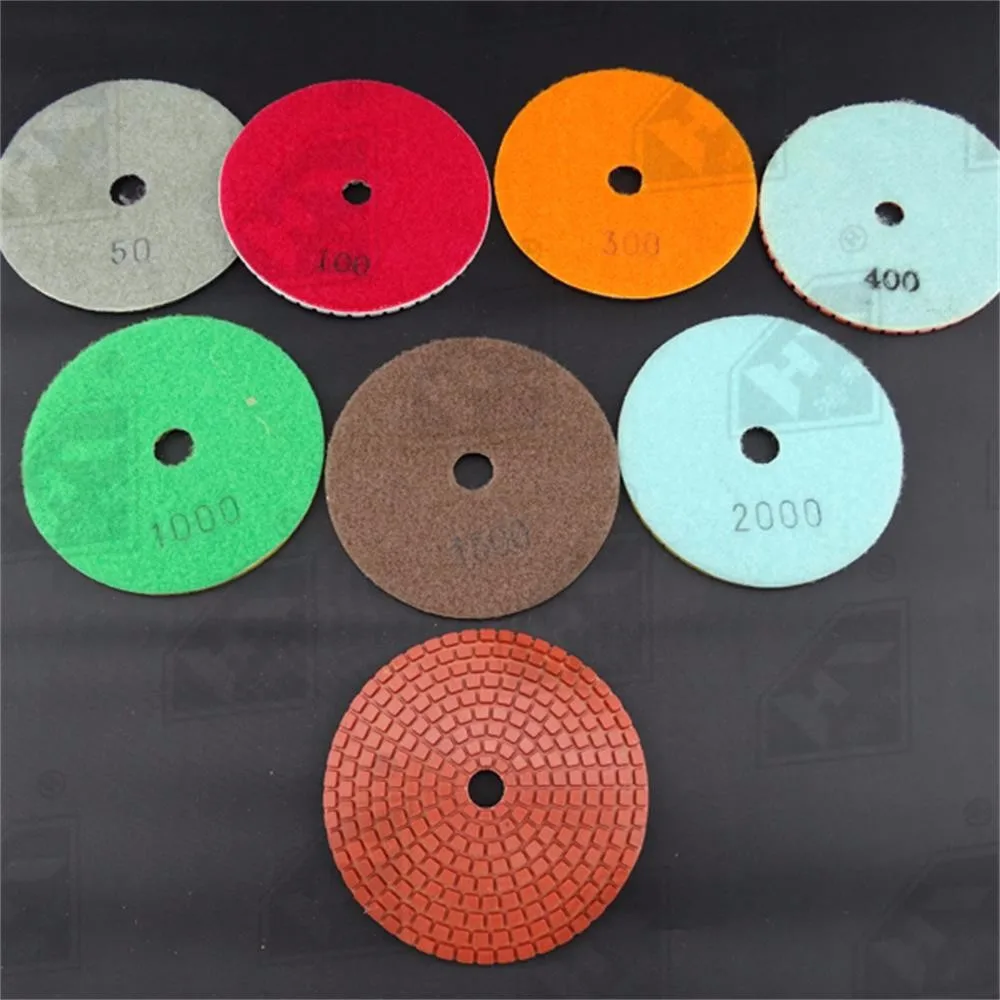 Dry diamond polishing pad for marble floor polisher ceramic tile polish