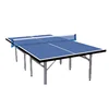 Folding and movable outdoor table tennis table equipment