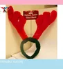 Holiday Gift Ideas for Pets ---Reindeer Antler Santa Hat Deer Horn Christmas Cap