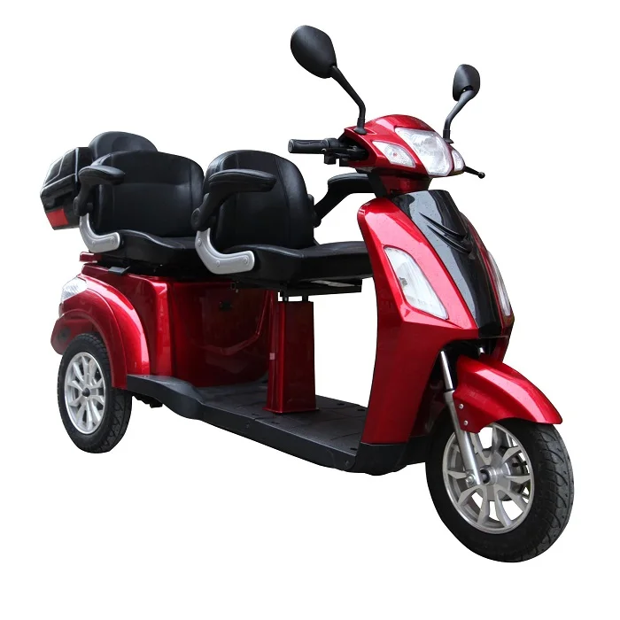 Ucuz 3 tekerlekler moda elektrik motorlu scooter yaşlılar için