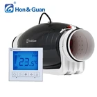 Guangdong 4/5 inch 3 speed silent pipe exhaust fan