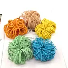 Multi Colored Elastic Hair Accessory 12cm Fabric Durable Girls Baby Hair Band With Logo