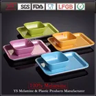 Trade assurance melamine open stock dinnerware,square melamine dinnerware