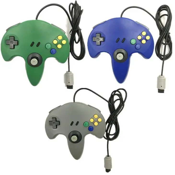 Brand New Controller For N64 for Nintendo 64 Control Pad Gamepad Controller, Red, green, blue, black and grey
Brand New Controller For N64 for Nintendo 64 Control Pad Gamepad Controller, Red, green, blue, black and grey