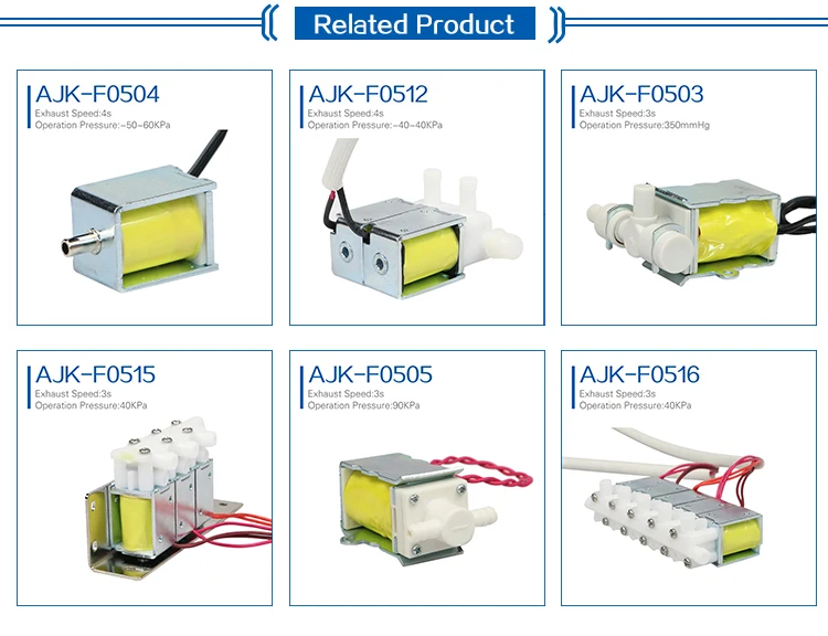 Custom Design DC 6V/12V/24V High Pressure Mini Micro Solenoid Valve