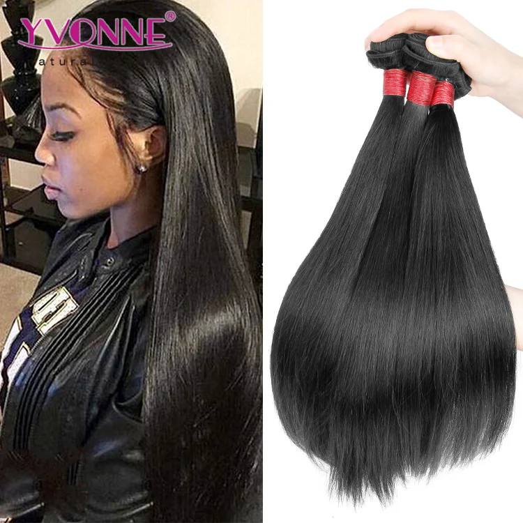 8a Mink Brazilian Hair 16 18 20 Inch Straight Human Hair Weave