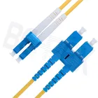 LC to SC Duplex Single Mode Fiber Optic Cable Types