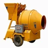 Hydraulic Diesel Mobile foam concrete mixing machine Concrete Mixer with Pump