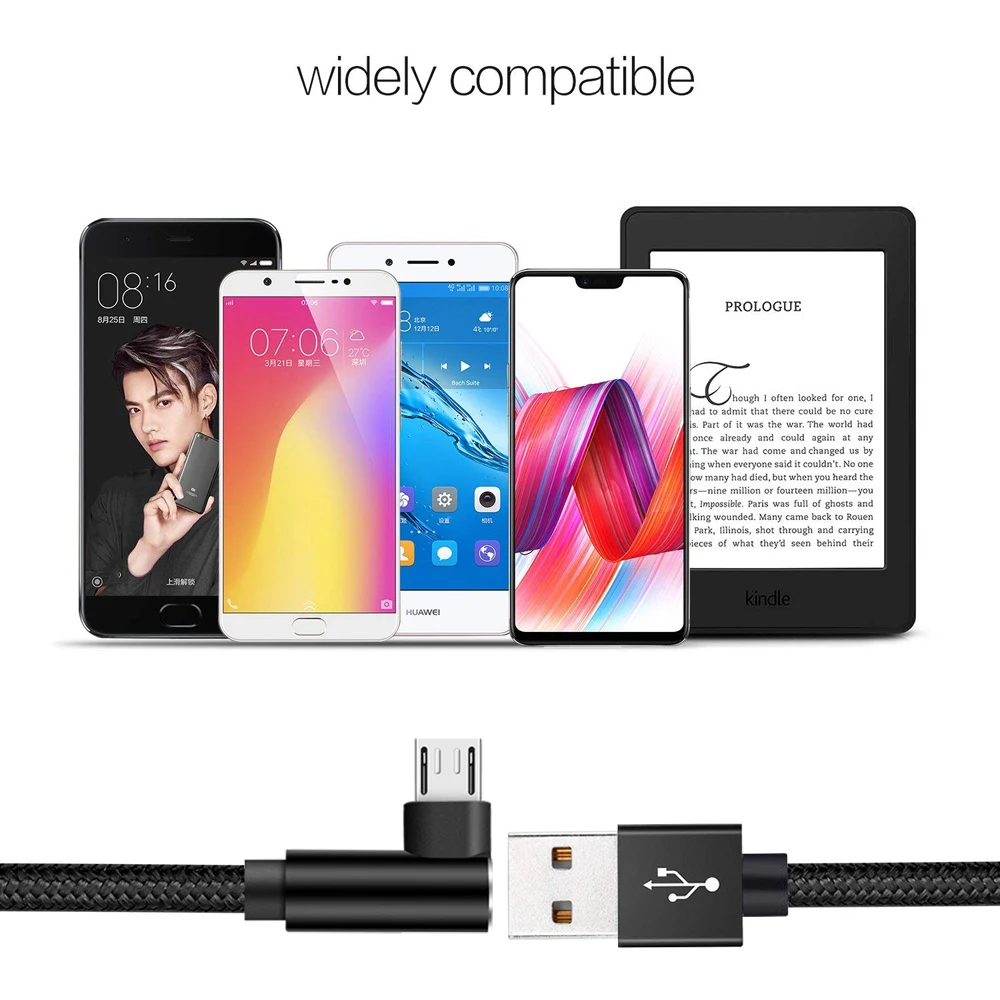 V8 usb cable best seller data charger for android Galaxy - ANKUX.COM