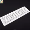 Led street light optical lens 30x70 degree asymmetric led lens module