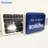 New Outdoor Solar Power Light Box Signage Vacuum Forming Light Box