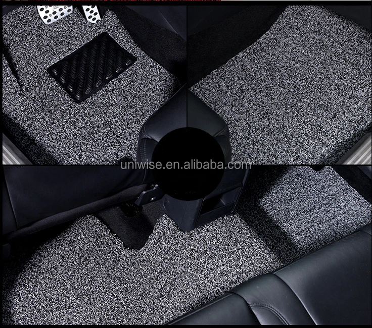 Good Quality Car Coil Floor Mat Pvc Vinyl Loop Anti Slip Car Mat