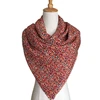 100% silk scarves 14momi Crepe de chine hand-made original design pattern can customer-made snagging resistance silk scarves