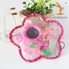 Hot sale sunflower shape mirror with hair band hair clips for child