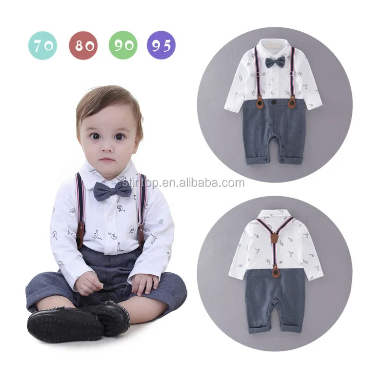 Boy's gentleman, the little dinosaur long-sleeved long sleeve jumpsuit baby boy romper body suit
Boy's gentleman, the little dinosaur long-sleeved long sleeve jumpsuit baby boy romper body suit