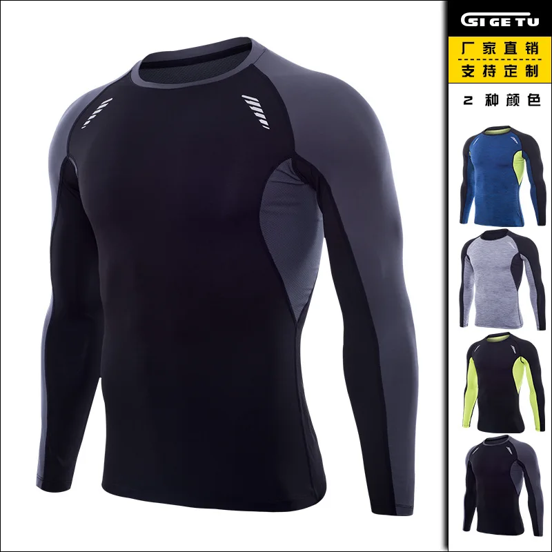 SGT-MY17811 Sports tights long sleeves stretch compression workout wear men's running dry t-shirts
SGT-MY17811 Sports tights long sleeves stretch compression workout wear men's running dry t-shirts