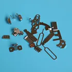 Stamping BeCu nickel plating aa battery spring contact
