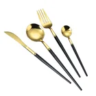 High quality 18/10 stainless steel eco friendly luxury cutlery set for wedding