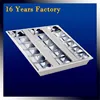 4x14w Fluorescent Lighting fitting T5 Recessed Grille lamp recessed grille lighting mounted louver light fixture,grille lamp