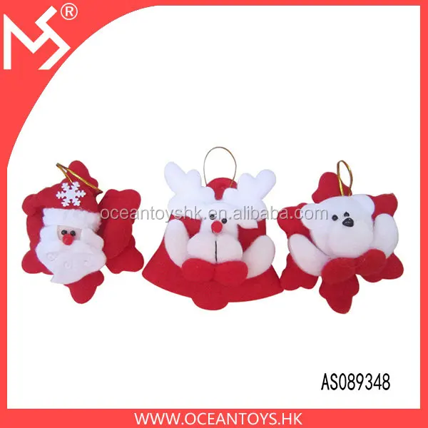 promotion gift christmas small pendant for kids santa claus