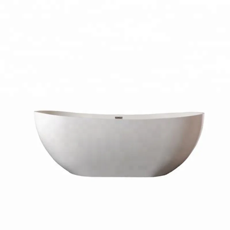 Solid Surface Tubs Foshan1630 Oval Freestanding Baths Bs 8633 Buy Tubs Round Jetted Tub Solid Surface Tub Surround Product On Alibaba Com