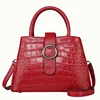 Wholesale High Quality Chic Croc real leather handbag