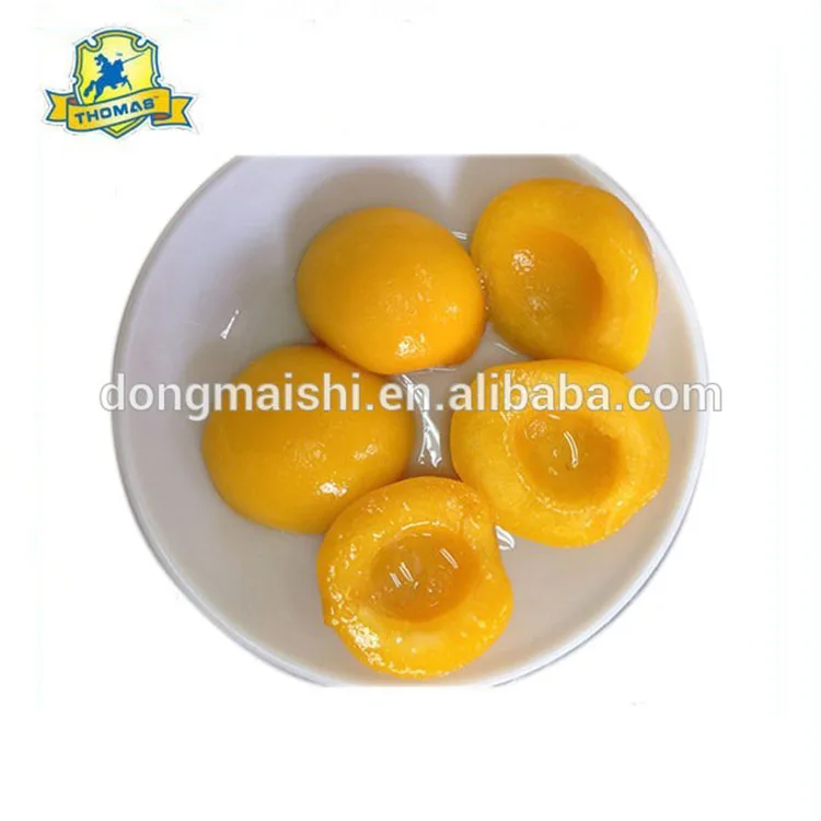 high quality fresh fruit canned yellow peach/canned peach slice