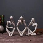Creative Home Living Room Decoration Accessories Figures Decorative Resin Ornaments