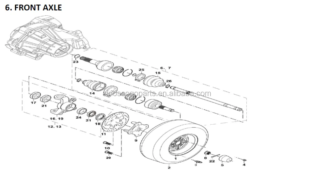 Hisun 500cc 700cc Utv Atv Side X Side Fuel Pump Massimo Msu500 700 Tsc