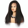 virgin brazilian hair kinky straight silk top full lace wigs for black women human hair