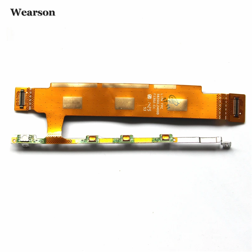 For Sony Xperia T3 D5102 M50W D5103 D5106 Power Button Volume Control Camera Key Flex Cable FPC Tested High Quality (2)