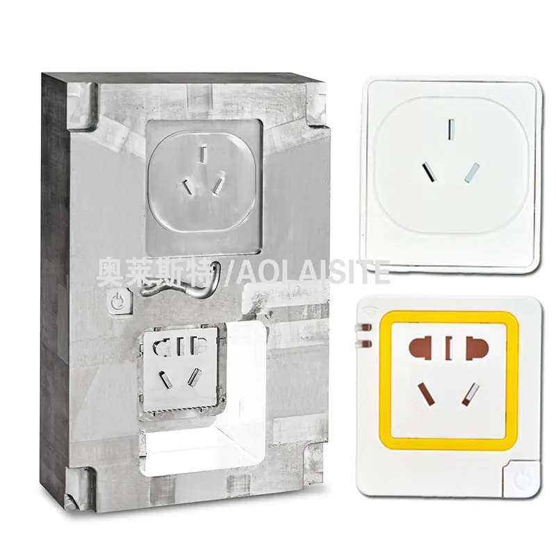 Custom Electric smart home products socket plug plastic mold