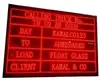 widely welcomed long life span famous china brand single color led display module sell to new mexco state USA