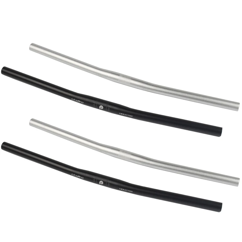 Litepro Spirit aluminum alloy horizontal handlebar BMX one shaped handlebar straight handlebar 25.4x580mm/540mm, Black silver
Litepro Spirit aluminum alloy horizontal handlebar BMX one shaped handlebar straight handlebar 25.4x580mm/540mm, Black silver